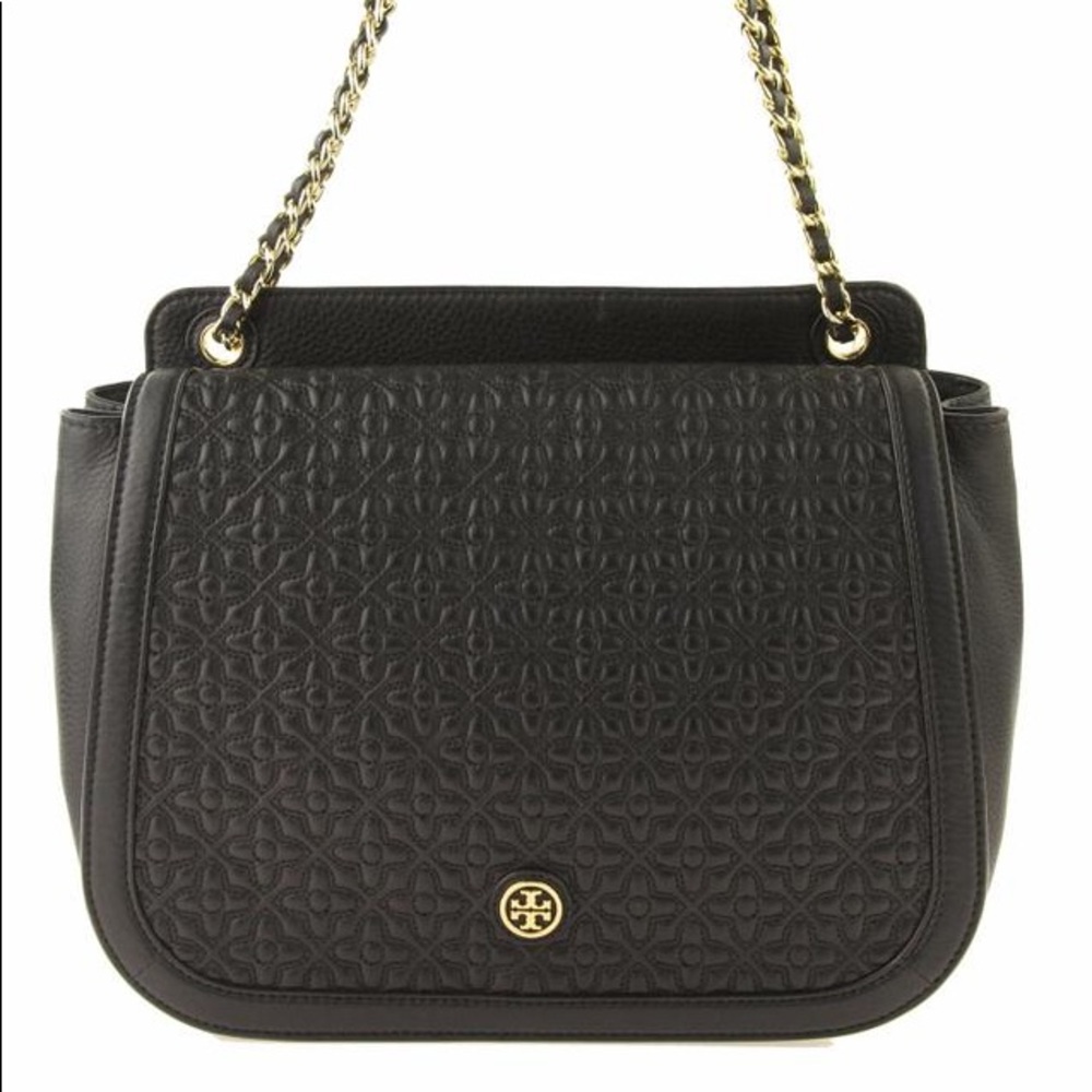 ❌SOLD❌RARE BLACK Tory Burch 'Bryant' handbag